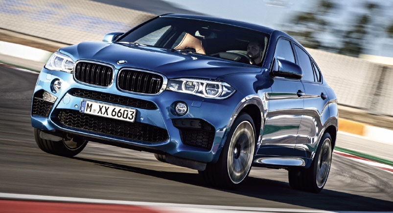 BMW X6 M V8 4,4 Twin Power 575