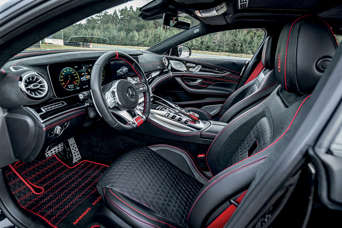 Brabus Rocket 900 - Photo d'interieur avant
