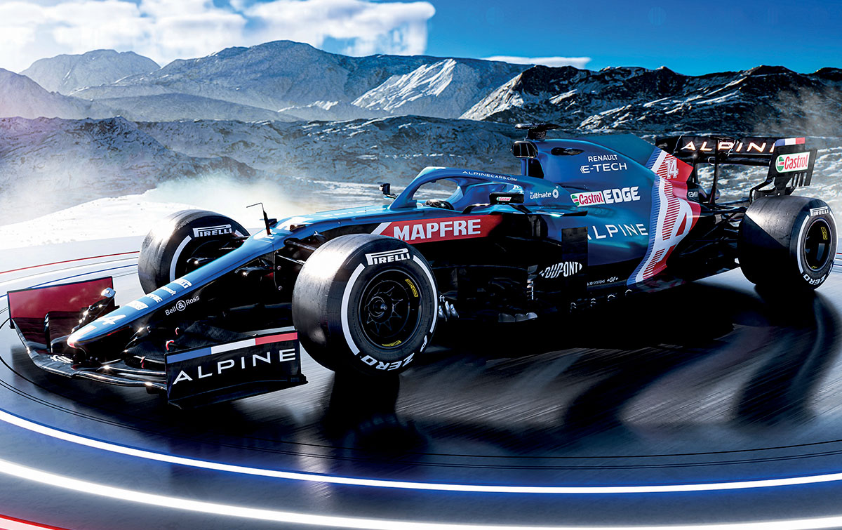 premiere f1 alpine
