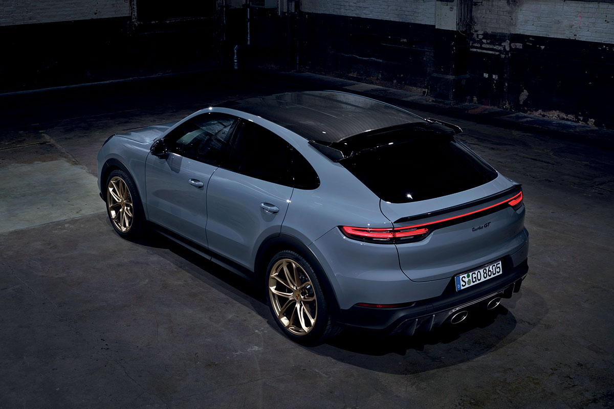 porsche cayenne coupe turbo gt5