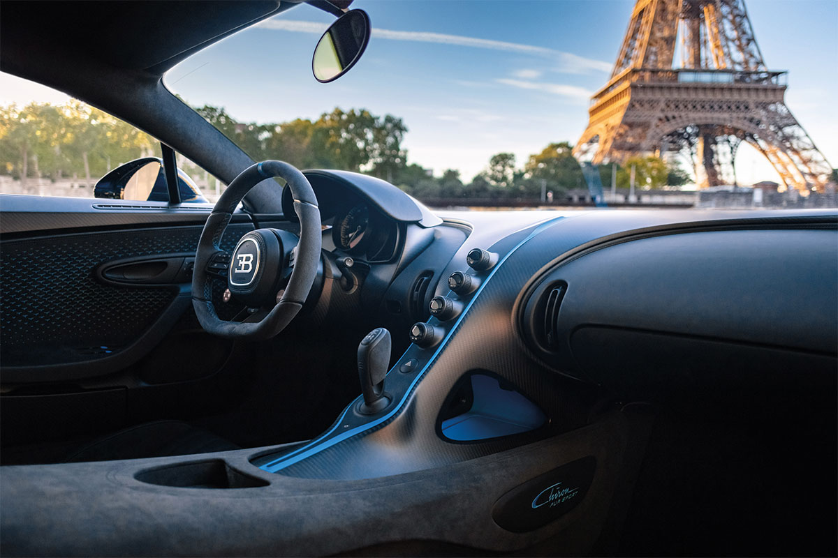 Bugatti Chiron Pur Sport IntÃ©rieur