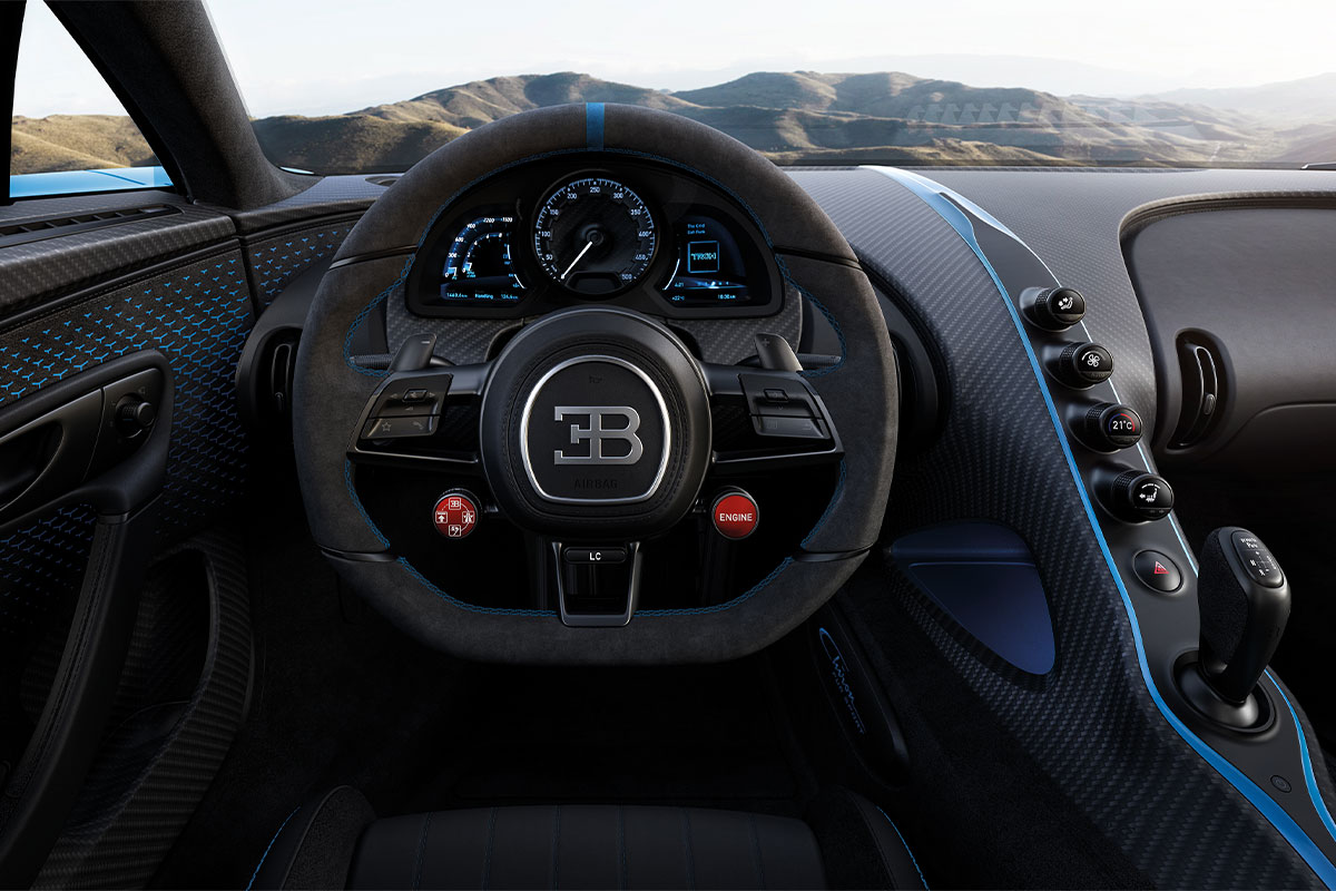 Bugatti Chiron Pur Sport Volant
