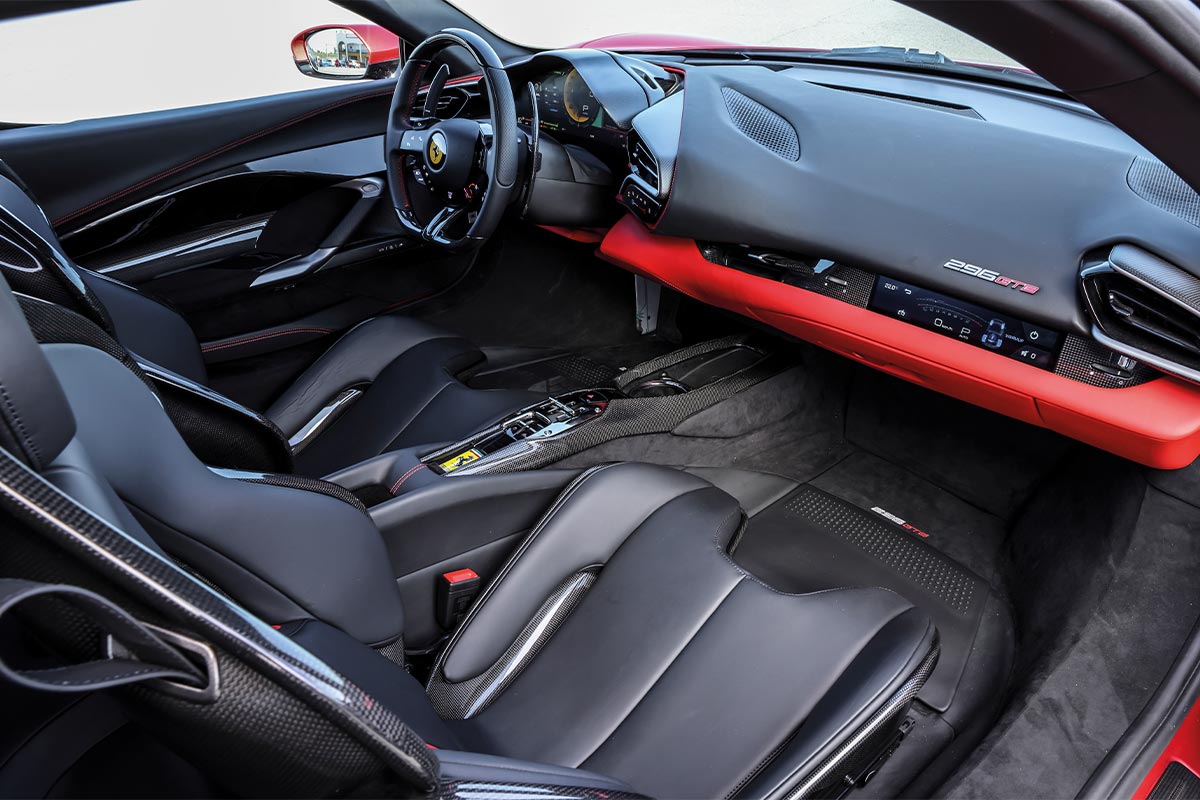 Ferrari 296 GTB SiÃ¨ges