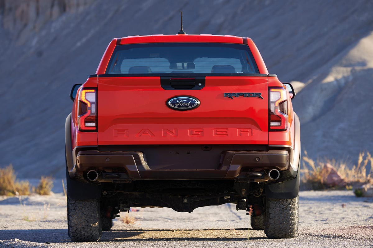 Ford Ranger Raptor 2022 ArriÃ¨re