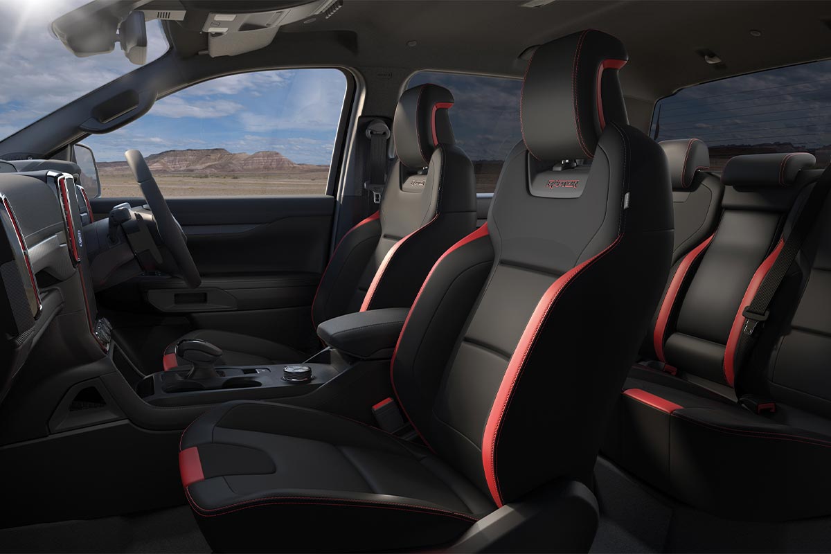 Ford Ranger Raptor 2022 SiÃ¨ges