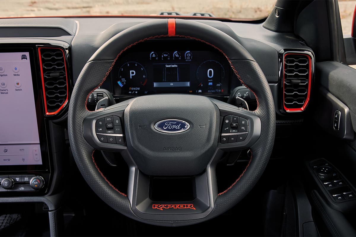 Ford Ranger Raptor 2022 Volant