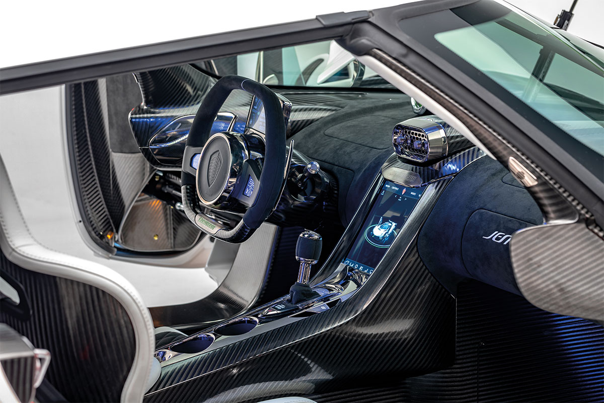 Koenigsegg Jesko Absolut IntÃ©rieur