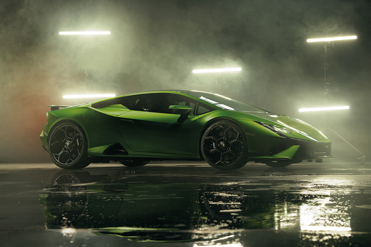 Lamborghini Huracan Tecnica profil