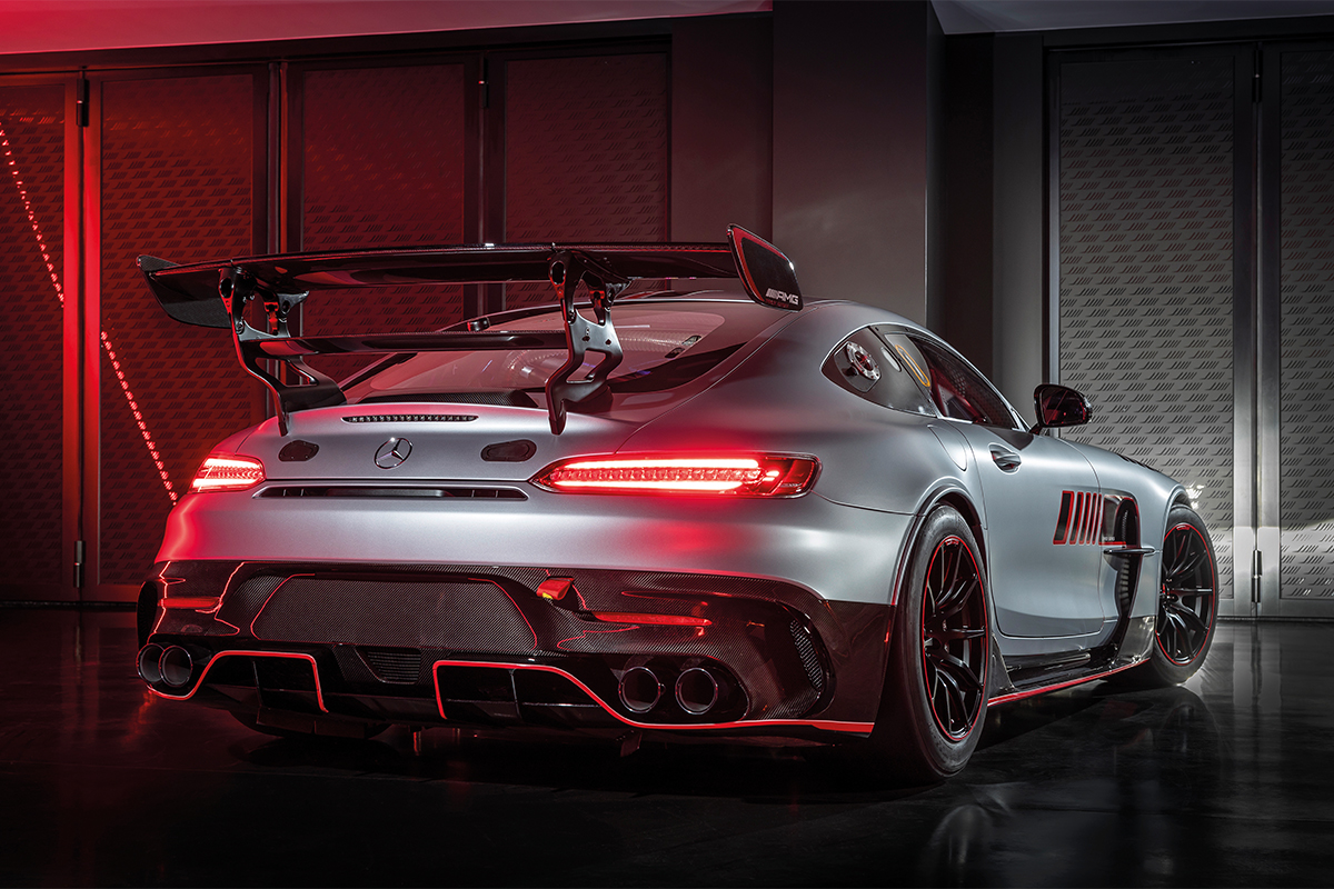 Mercedes AMG GT Track series arriÃ¨re