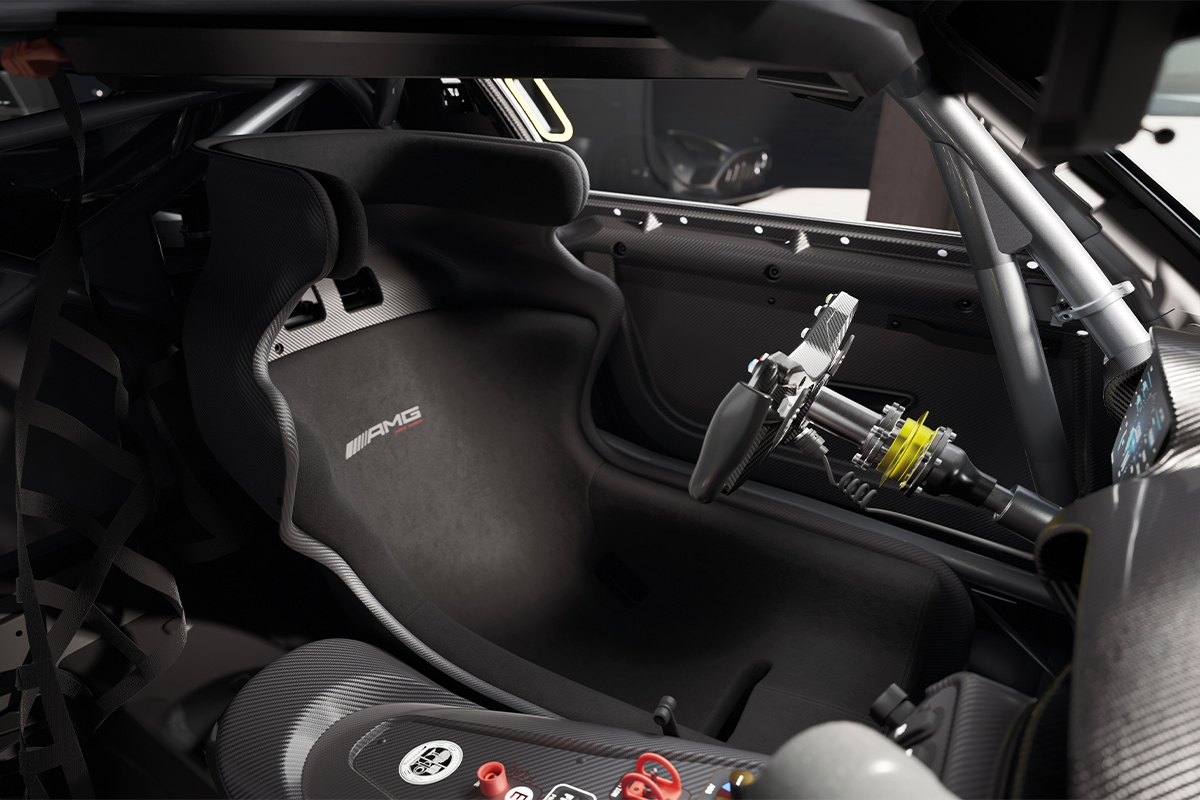 Mercedes AMG GT Track series siÃ¨ge