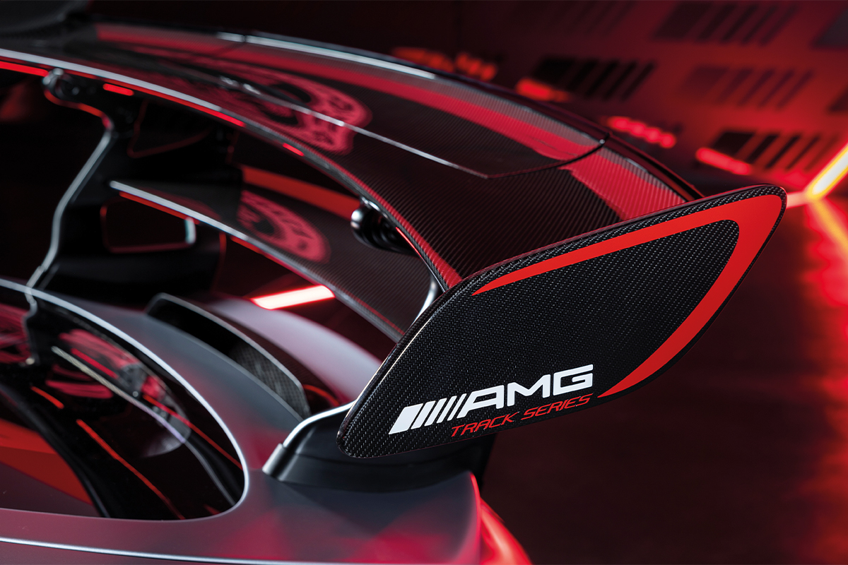 Mercedes AMG GT Track series spoiler