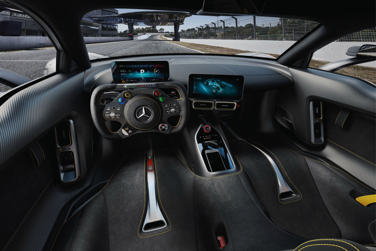 Mercedes AMG One Steering Wheel