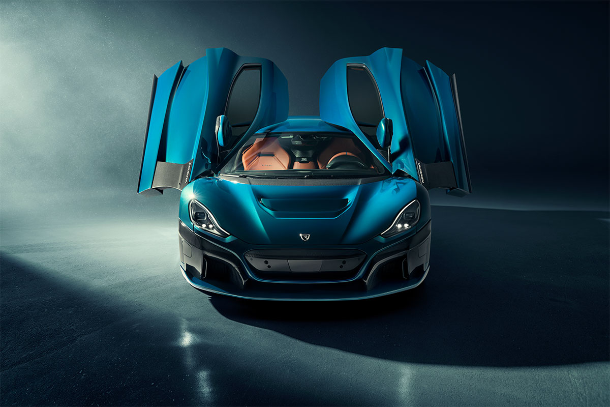 Rimac Nevera Face