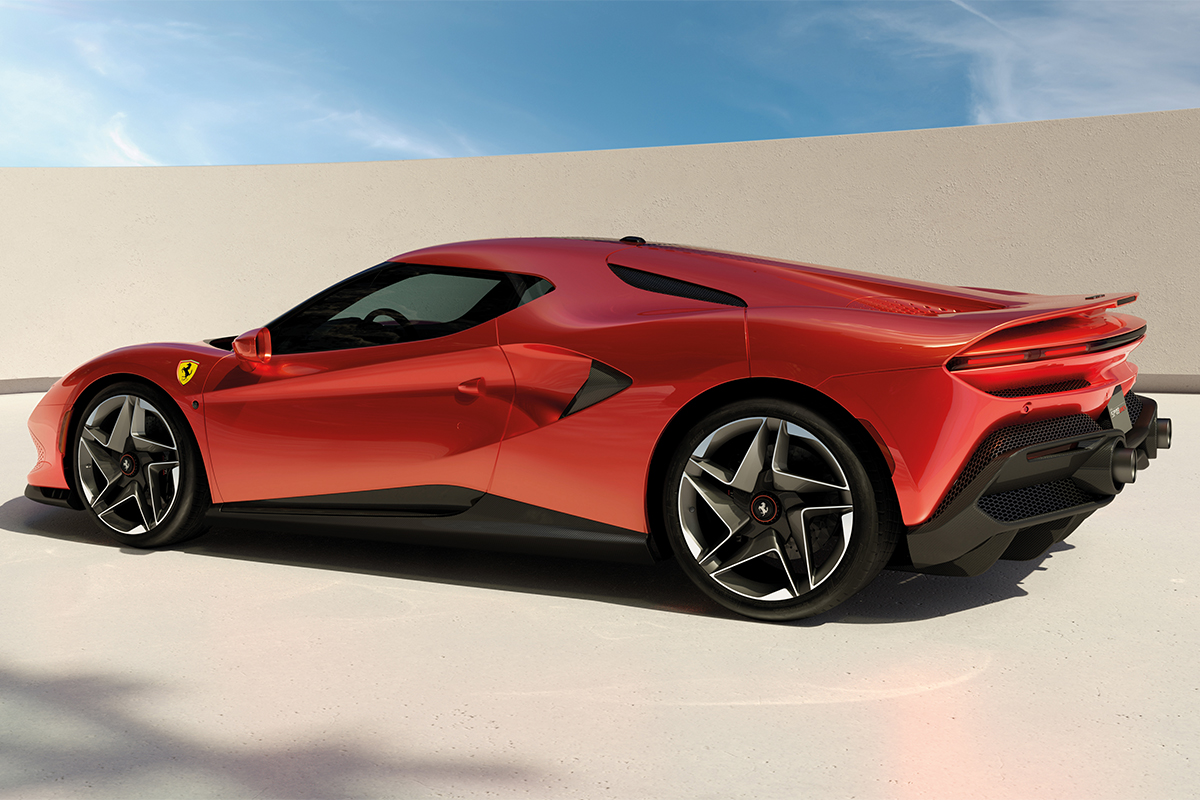 Ferrari SP48 Unica quart arrière