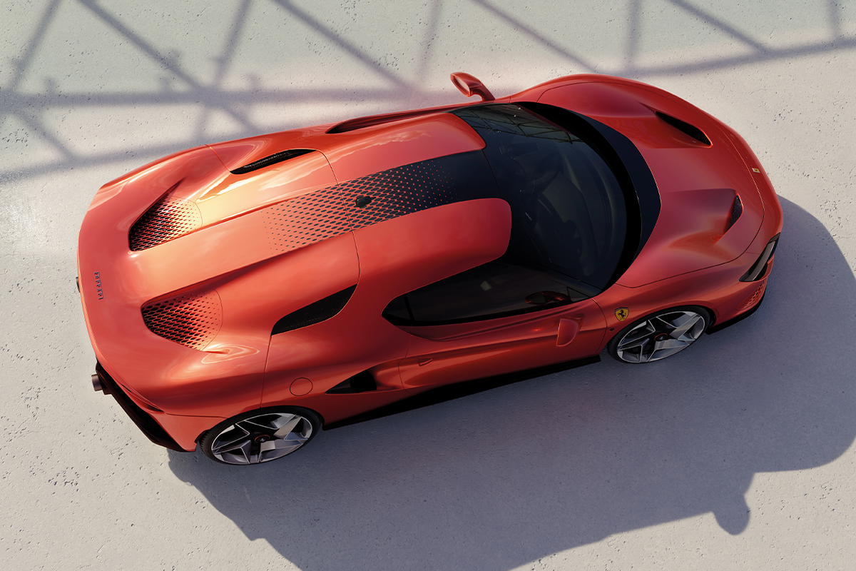 Ferrari SP48 Unica toit