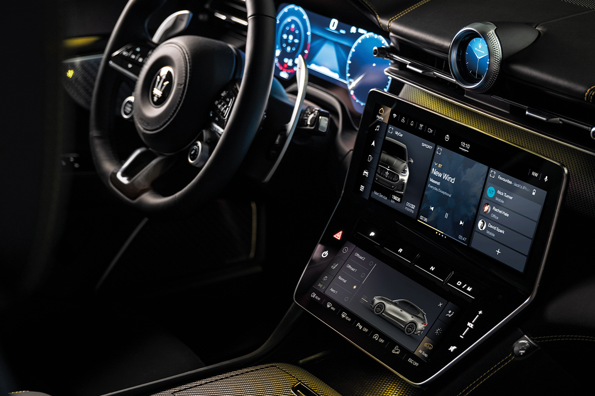 Maserati Grecale Trofeo électronique