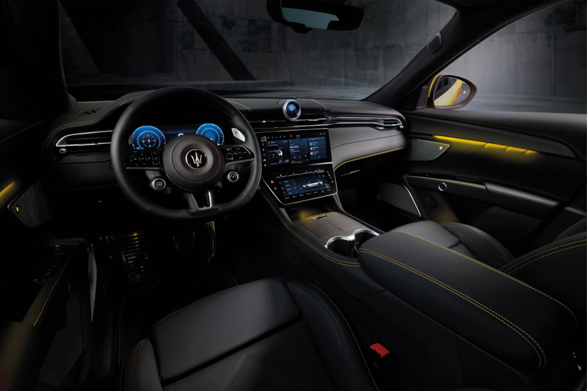 Maserati Grecale Trofeo tableau de bord