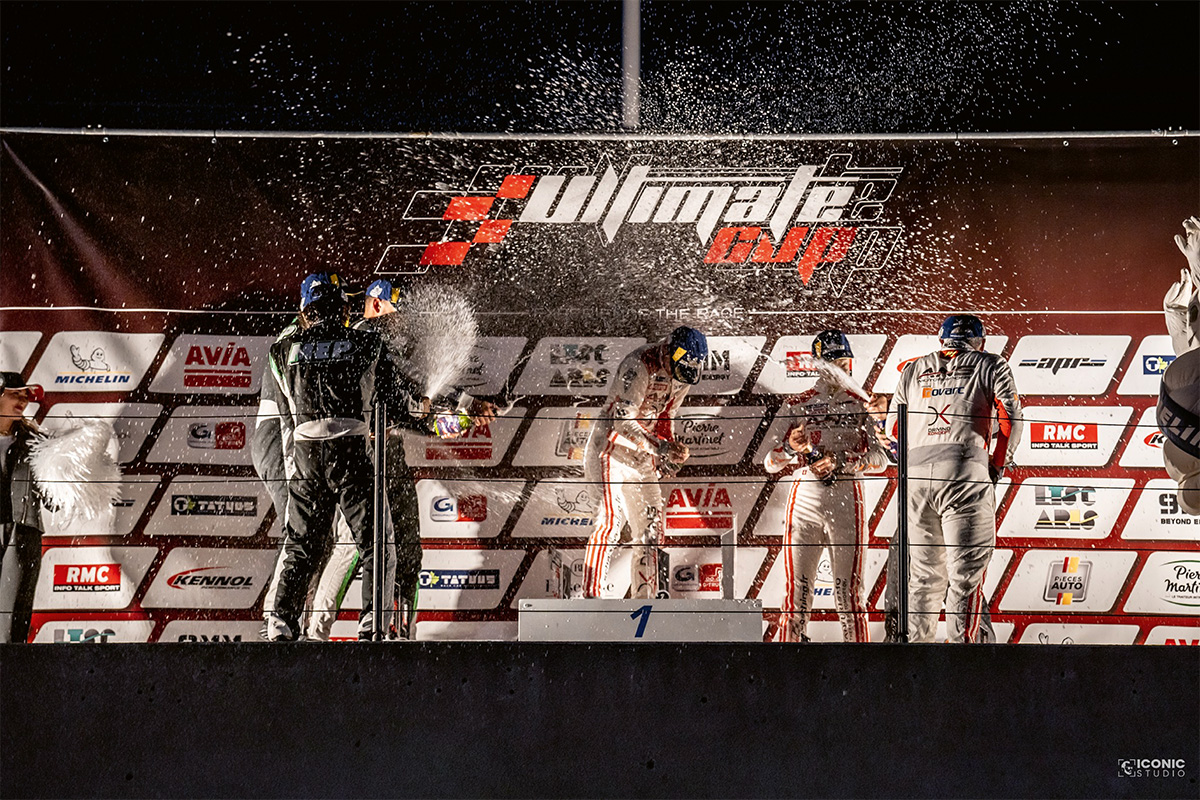 Enzo Chiocci sur le podium