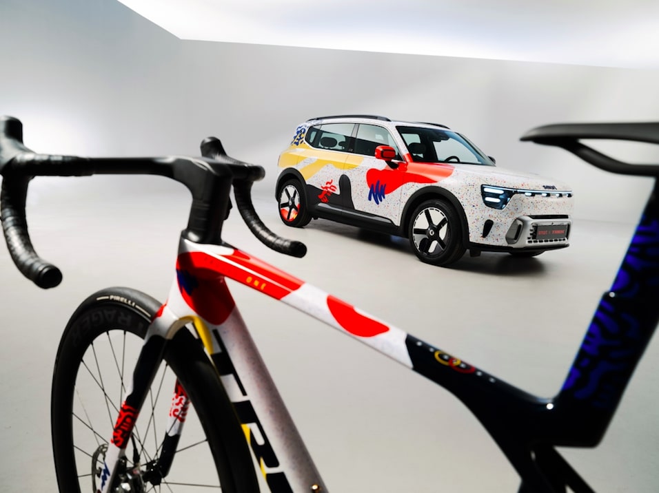 Smart #5 avec vélo Trek