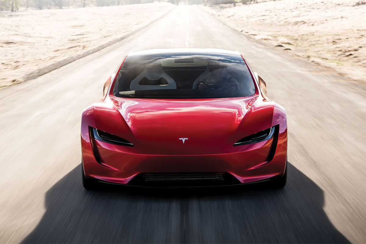 Musk tease la Tesla Roadster  On n’y croyait plus