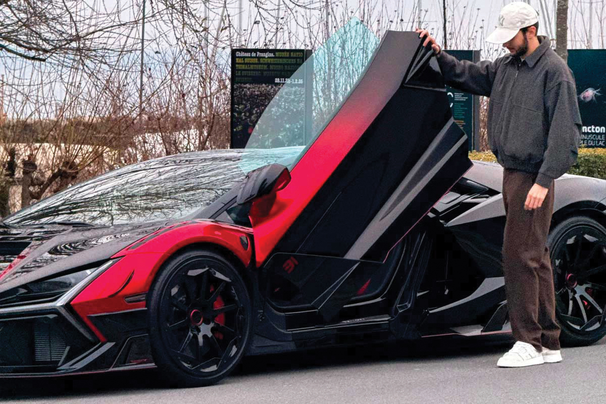 La nouvelle auto d’Esteban Ocon