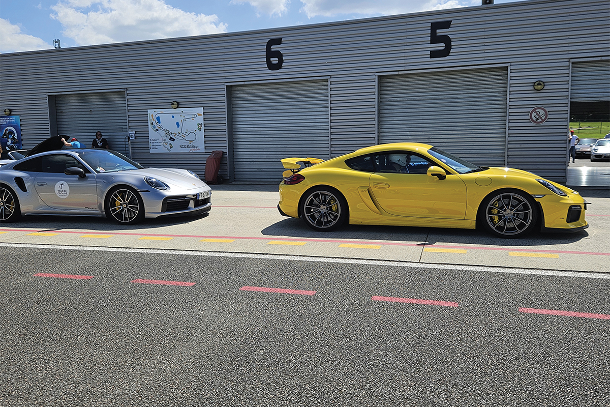 rassemblement Porsche