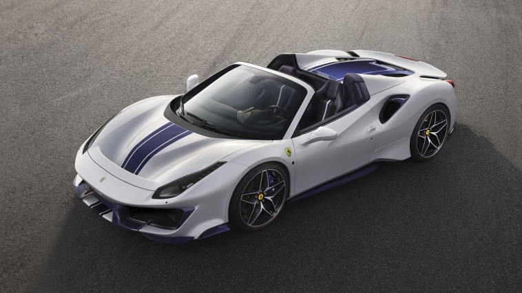 Ferrari 488 Pista Spider, le 50ème cabriolet de la marque Ferrari se nomme 488 Pista Spider