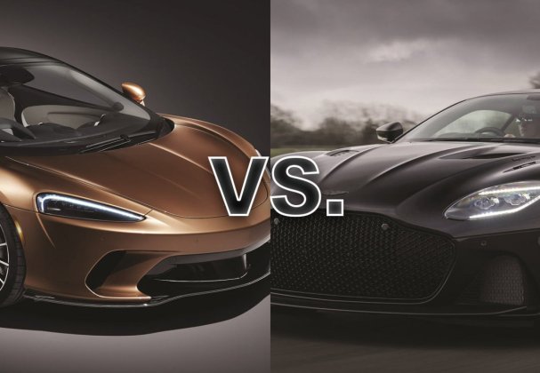 Aston Martin DBS Superleggera vs. McLaren GT, la rencontre du Grand Tourisme