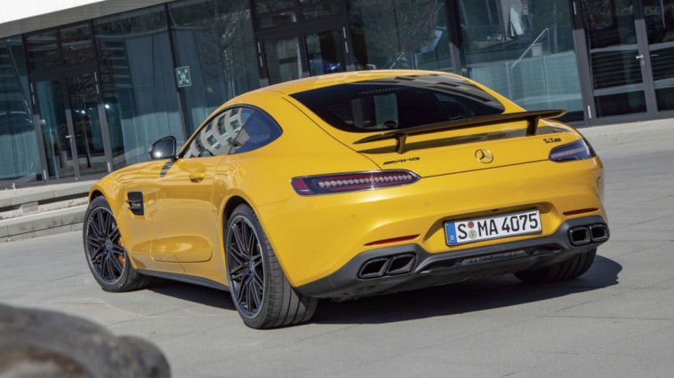 La Mercedes-AMG GT S descendante de la sportive SLS