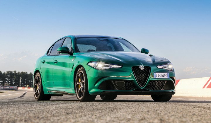 Alfa Romeo Giulia Quadrifoglio Verde (2020) Coloris inédit au catalogue !