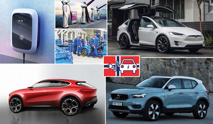 Brèves électriques Juillet 2020 : La norvège se dirige vers un parc auto électrifié, Tesla baisse ses tarifs, un SUV électrique pour Alfa Romeo, ...