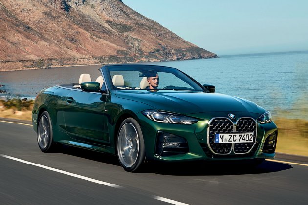 BMW Série 4 Cabriolet, propulsion et capote en toile