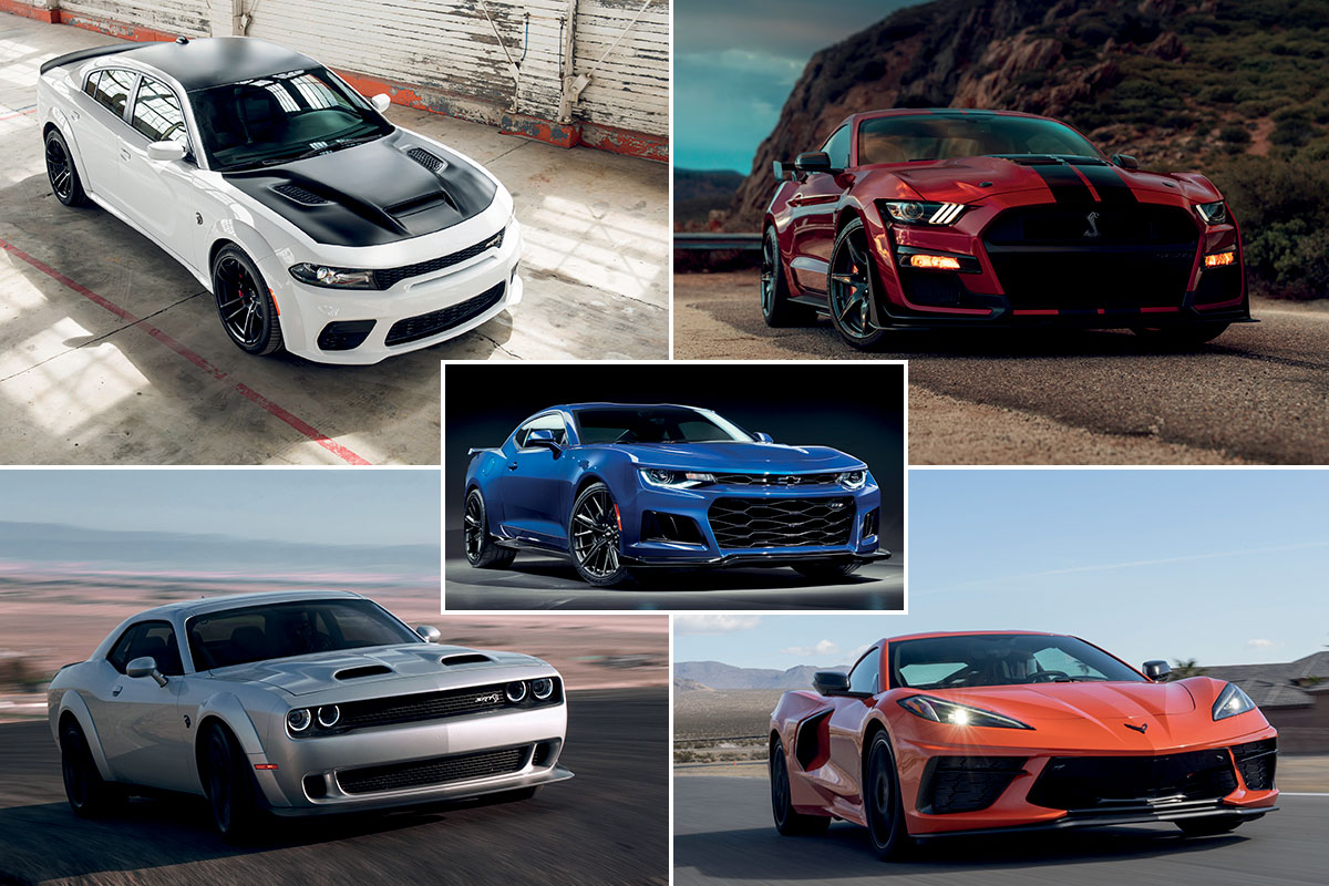 DUEL Muscle Cars : Camaro vs Mustang vs Challenger vs Charger vs Corvette -  Comparatifs Voitures - Annonces-Automobile