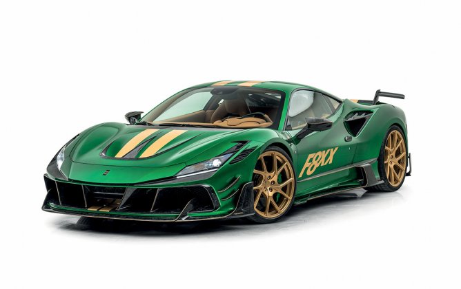 Mansory F8XX, une création complètement loufoque sur la base de Ferrari F8