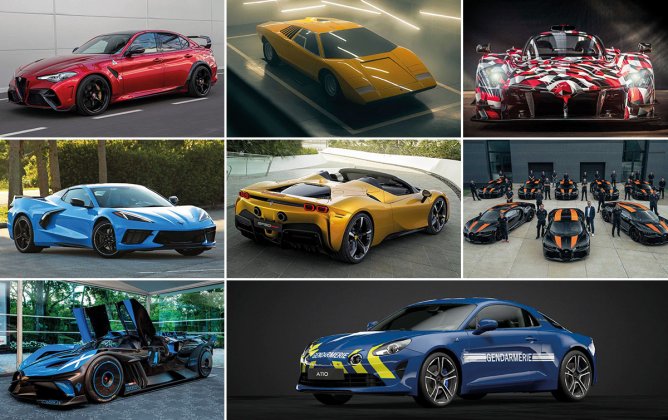 Les news : La GR Super Sport incertaine, La Bugatti Bolide plus belle voiture, La première Countach renaît !