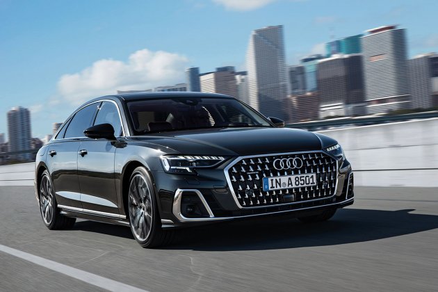 Audi A8 2022 Pour faire patienter