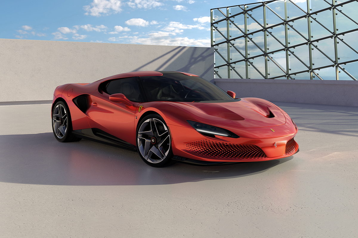 Ferrari SP48 Unica - Diablement futuriste