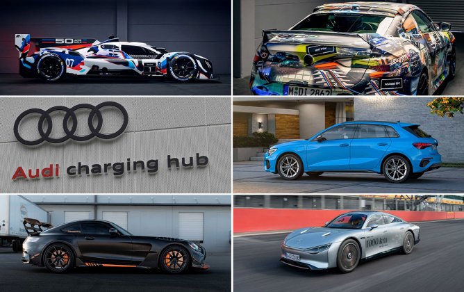 L'essentiel : La BMW M Hybrid V8 dévoilée, AUDI étend son réseau Charging Hub, L'EQXX de chez MERCEDES bat un nouveau record.