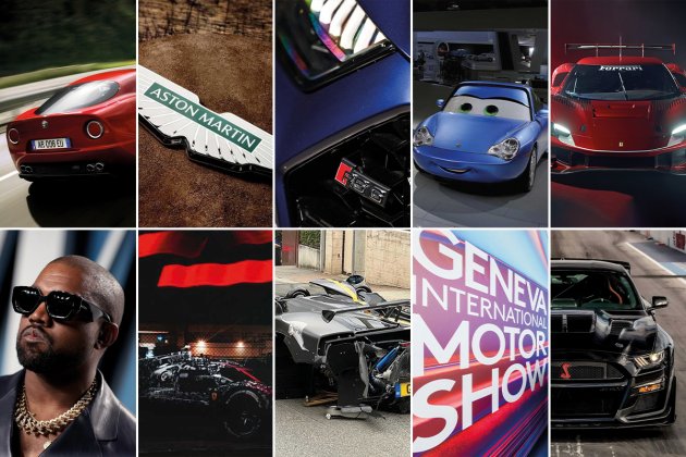 Les news : L'hypercar Ferrari, le nouveau logo d'Aston Martin, Kanye West dans l'automobile ?