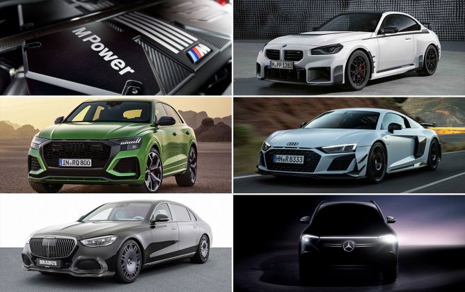 L'essentiel : BMW dévoile sa nouvelle M2 M Performance, AUDI révèle une ultime R8 et la MERCEDES-Maybach selon BRABUS.
