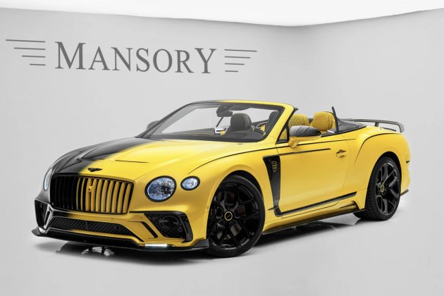 Bentley Continental GTC Mansory “Vitesse” : 740 chevaux d’excentricité