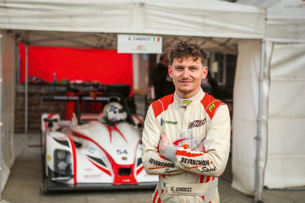 Enzo Chiocci, Le pilote premier de la classe