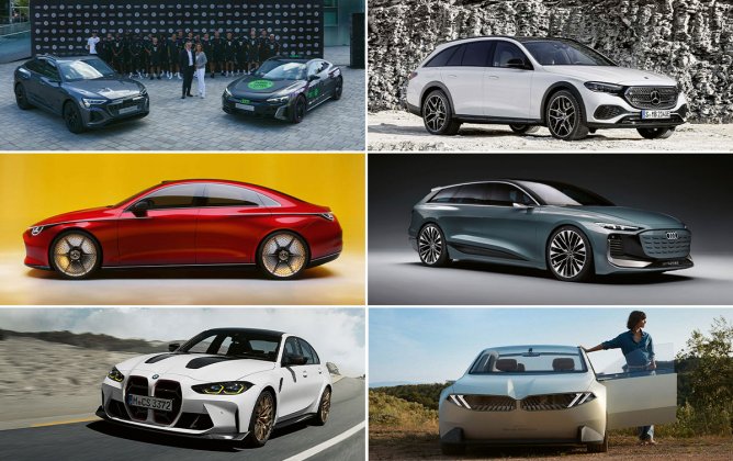L'essentiel : BMW Neue Klasse 2025, AUDI partenaire du Bayern de Munich, MERCEDES un CLA concept.