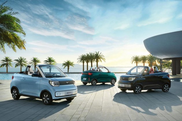 Un cabriolet électrique minuscule