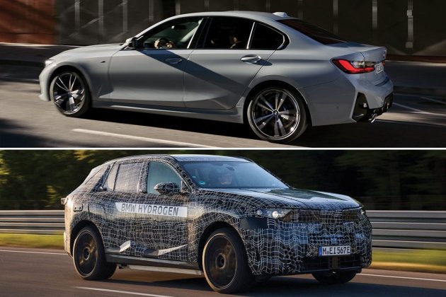 L'essentiel BMW... Une X5 à hydrogène, La berline reste séduisante.