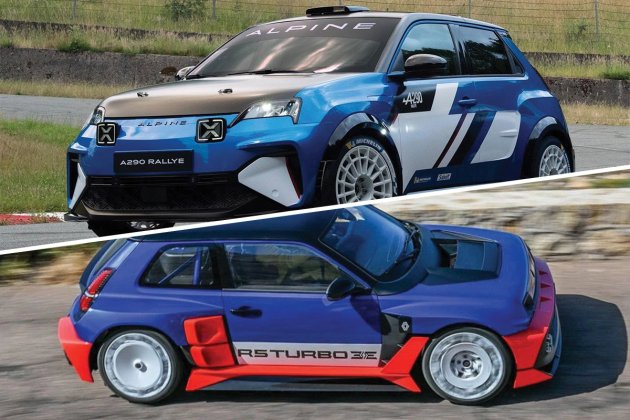Les news électriques... Renault 5 Turbo 3E & Alpine A290 Rallye.