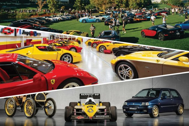 Les news... Las Vegas Concours d’Elegance, La collection Bachmann en vente, Renault vend son héritage.