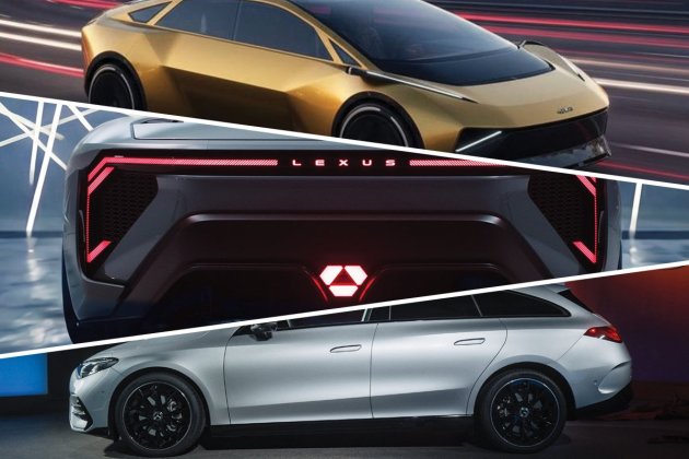 Les news électriques... Le 1er break électrique de l’étoile, La Kia du futur & La LFA électrique !